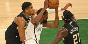 Beitragsbild des Blogbeitrags NBA: Bucks-Stars erzwingen Spiel 7 gegen Nets 