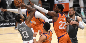 Beitragsbild des Blogbeitrags NBA: Phoenix gewinnt Nervenschlacht in L.A.
