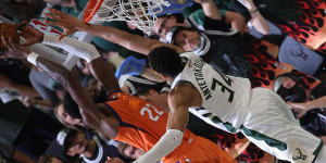 Beitragsbild des Blogbeitrags NBA: Kommentar zu Giannis: Der Freak hat jetzt seinen Signature-Moment