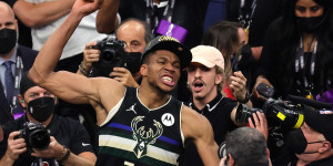 Beitragsbild des Blogbeitrags NBA: Bucks sind neuer NBA Champion! Epischer Giannis führt Milwaukee zum Titel