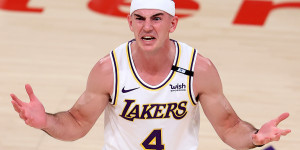 Beitragsbild des Blogbeitrags NBA: Rivale interessiert: Verlieren die Lakers auch Caruso? 
