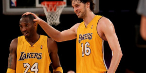 Beitragsbild des Blogbeitrags NBA: Gasol: Kobe “wie ein großer Bruder” 