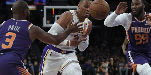 Beitragsbild des Blogbeitrags NBA: Lakers und Westbrook schwächeln – Wagner-Brüder mit Licht und Schatten 