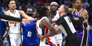 Beitragsbild des Blogbeitrags NBA: Nach Rangelei: Big Man schießt gegen LeBron 