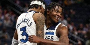 Beitragsbild des Blogbeitrags NBA: Wolves sorgen für Furore: Irres Line-Up, Big Three und das kommende Gesicht der Liga 