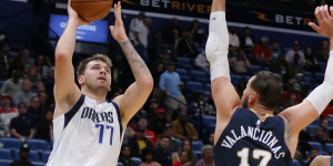 Beitragsbild des Blogbeitrags NBA: Doncic-Gala! Mavs ballern sich zum Rekord-Sieg – Celtics gewinnen Krimi