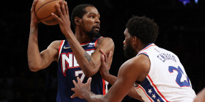 Beitragsbild des Blogbeitrags NBA: Durant! Dezimiertes Brooklyn trotzt Embiid