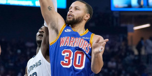 Beitragsbild des Blogbeitrags NBA: 46 für brandheißen Curry! Warriors müssen gegen “Angstgegner” zittern 