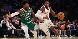 Beitragsbild des Blogbeitrags NBA: Irrer Gamewinner und Fournier-Gala: Knicks gelingt Mega-Comeback gegen Boston