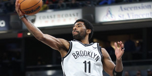 Beitragsbild des Blogbeitrags NBA: Ungeimpfter Irving gibt Saisondebüt für die Nets: “Es ist keine ideale Situation” 