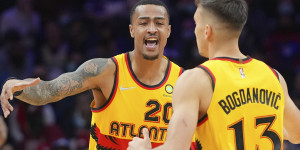 Beitragsbild des Blogbeitrags NBA: Trade-Gerüchte: Hawks-Star wohl frustriert