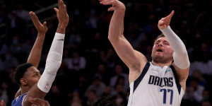 Beitragsbild des Blogbeitrags NBA: Siegesserie endet abrupt! Eiskalte Mavs gehen in New York unter