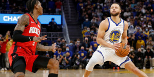 Beitragsbild des Blogbeitrags NBA: “Wurde auch Zeit”: Warriors feiern Currys Buzzer-Beater-Premiere 