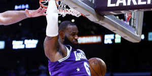 Beitragsbild des Blogbeitrags NBA: LeBron rettet wilden Lakers-Sieg in Overtime – Morant zerlegt Wagner und Co. 