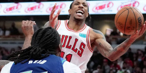 Beitragsbild des Blogbeitrags NBA: Auf Jordan-Level! DeRozan schießt Wolves ab – Celtics-Debütant stark 