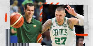 Beitragsbild des Blogbeitrags NBA: Celtics-Scout Matkevicius im Interview: Doncic verteidigen? “Musst seine Mitspieler verwirren” 