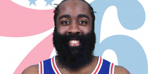 Beitragsbild des Blogbeitrags James Harden feiert gelungenes Debüt bei den Sixers