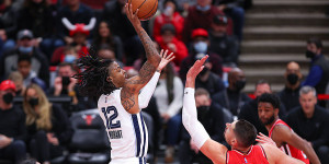 Beitragsbild des Blogbeitrags NBA: DeRozan fliegt, Morant mit Bestmarke – Adebayo und Young glänzen 