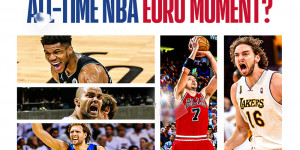 Beitragsbild des Blogbeitrags All-Time NBA Euro Moment: Dirk Nowitzki steht zur Wahl