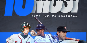 Beitragsbild des Blogbeitrags 10 Most Valuable 1991 Topps Baseball Cards 