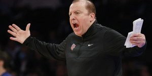 Beitragsbild des Blogbeitrags NBA: Knicks: Coach Thibs darf wohl bleiben 