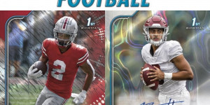 Beitragsbild des Blogbeitrags 2021-22 Bowman University Football Cards – Checklist Added