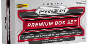 Beitragsbild des Blogbeitrags 2022 Panini Prizm UFC Premium Box Set MMA Cards