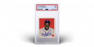 Beitragsbild des Blogbeitrags 1949 Bowman #50 Jackie Robinson PSA 7: What Collectors Need to Know
