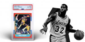 Beitragsbild des Blogbeitrags 1986 Fleer #53 Magic Johnson PSA 10: What Collectors Need to Know 