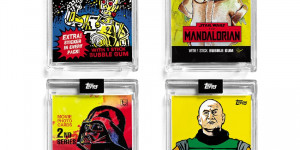 Beitragsbild des Blogbeitrags 2022 Topps Star Wars May the 4th Wrapper Art Collection Cards Checklist 