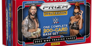 Beitragsbild des Blogbeitrags 2022 Panini Prizm WWE Premium Box Set Debut Edition Wrestling Cards 