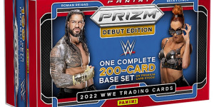 Beitragsbild des Blogbeitrags 2022 Panini Prizm WWE Premium Box Set Debut Edition Wrestling Cards
