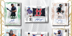 Beitragsbild des Blogbeitrags 2021 Leaf Trinity Baseball Cards 