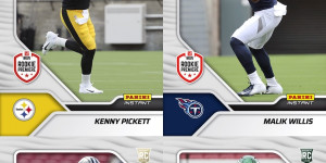 Beitragsbild des Blogbeitrags 2022 Panini Instant NFLPA Rookie Premiere RPS First Look Football Cards – Checklist Added
