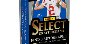 Beitragsbild des Blogbeitrags 2022 Panini Select Draft Picks Football Cards