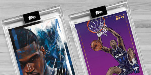 Beitragsbild des Blogbeitrags 2022 Topps Shaquille ONeal Art Collection Basketball Cards