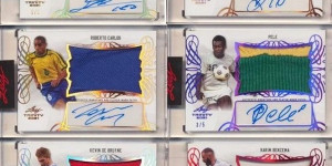 Beitragsbild des Blogbeitrags 2021 Leaf Trinity Soccer Cards