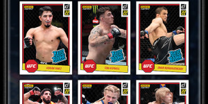 Beitragsbild des Blogbeitrags 2022 Panini Instant UFC Rated Rookie Retro Cards Checklist 