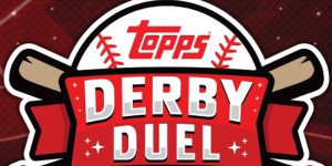 Beitragsbild des Blogbeitrags 2022 Topps Derby Duel Baseball Promo Cards and Game Details