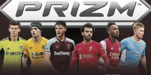 Beitragsbild des Blogbeitrags 2021-22 Panini Prizm Premier League Soccer Cards Checklist – Green Ice Packs 