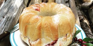 Beitragsbild des Blogbeitrags Kirsch Gugelhupf