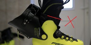 Beitragsbild des Blogbeitrags Richtiges Handling: Fischer TRAVERS – Skitourenschuh