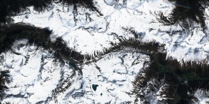 Beitragsbild des Blogbeitrags Satellitenbilder zur Schneeschmelze im Juni 2019 