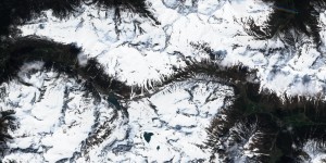 Beitragsbild des Blogbeitrags Satellitenbilder zur Schneeschmelze im Juni 2019