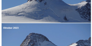 Beitragsbild des Blogbeitrags Gletschervergleiche Sulzenauferner & Fernerstube 2012 – 2023 (Zuckerhütl) 