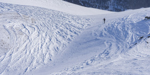 Beitragsbild des Blogbeitrags 28.12.2023 | SchneeReport Kühtai-Sellraintal | Viel Schnee aber schlechter Schnee 