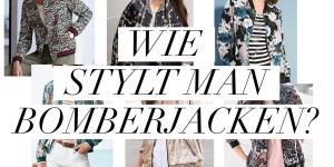 Beitragsbild des Blogbeitrags Bomberjacken – modisch und cool