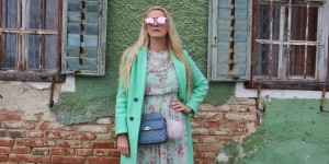 Beitragsbild des Blogbeitrags Mintgrünes Maxikleid