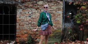 Beitragsbild des Blogbeitrags Fringed Skirt meets Green