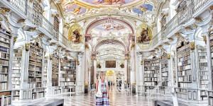 Beitragsbild des Blogbeitrags Stift Admont und seine Bibliothek 